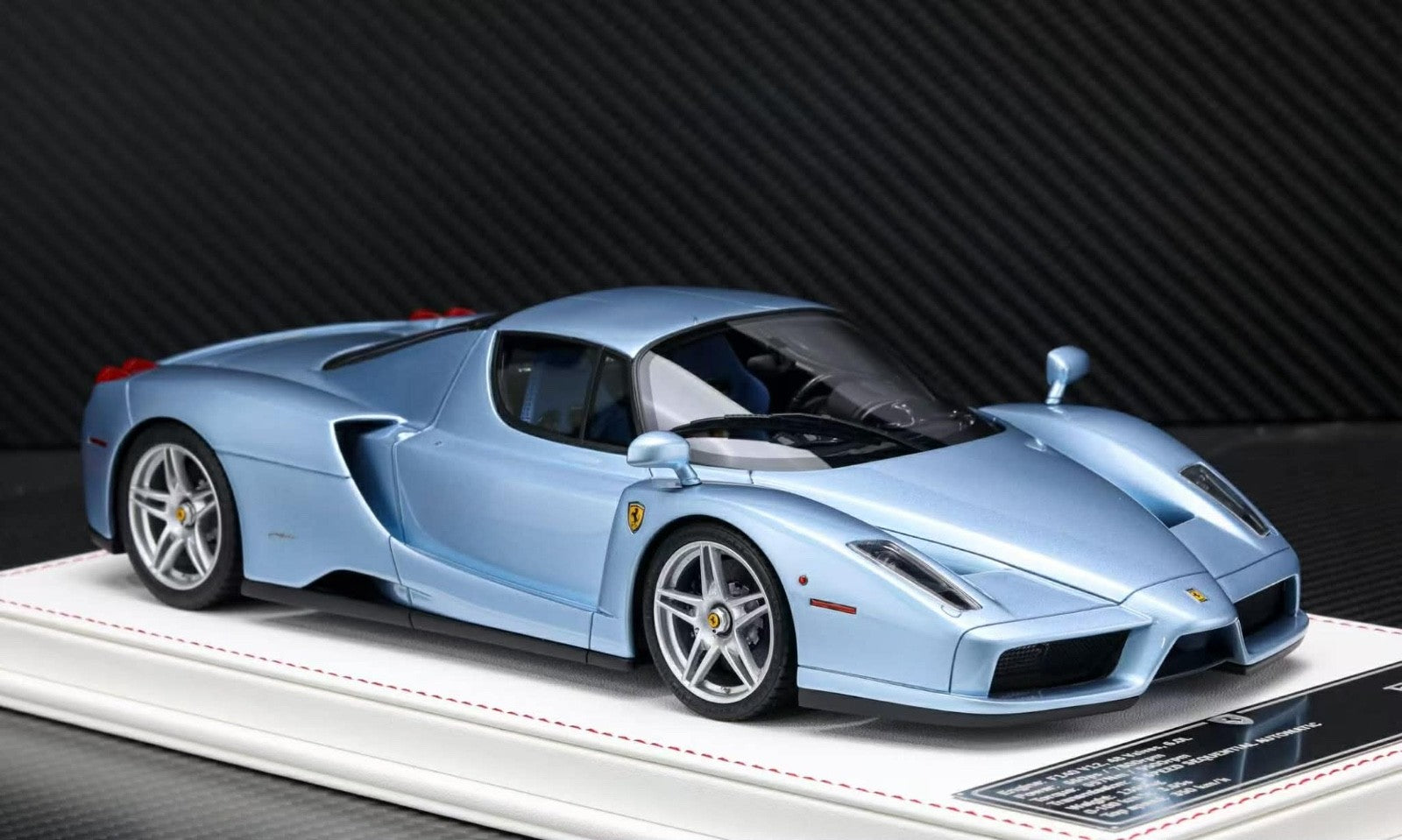 Ferrari Enzo (Ice Blue/ Blue Interior) [Davis & Giovanni] 1:18