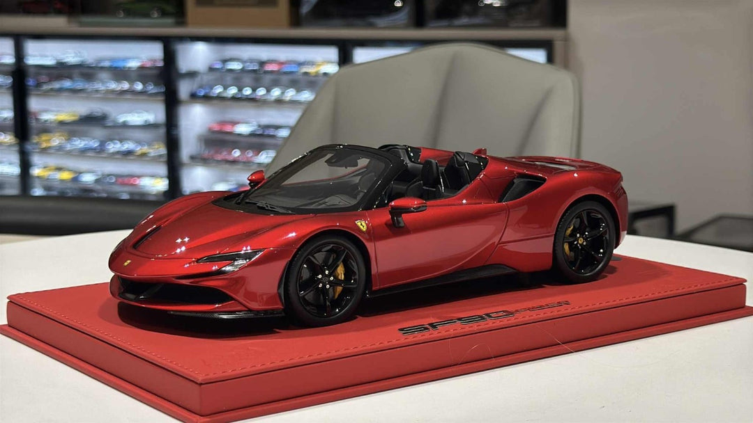 Ferrari SF90 Spider (Metallic Red) [BBR] 1:18 scale