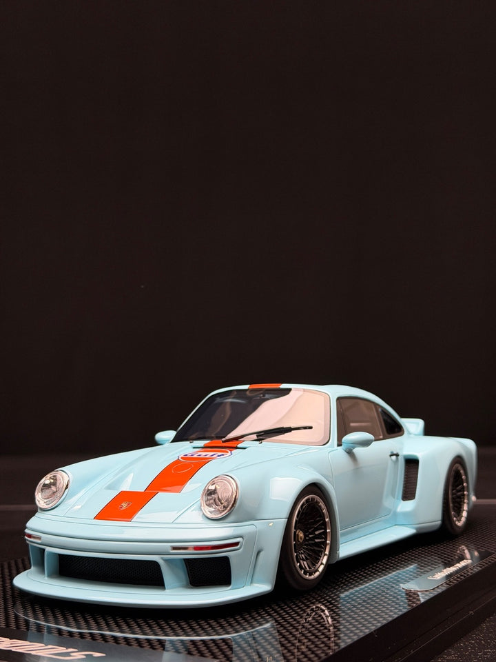 Porsche 930 DLS Singer (GULF Blue) [MCM] 1/18 scale