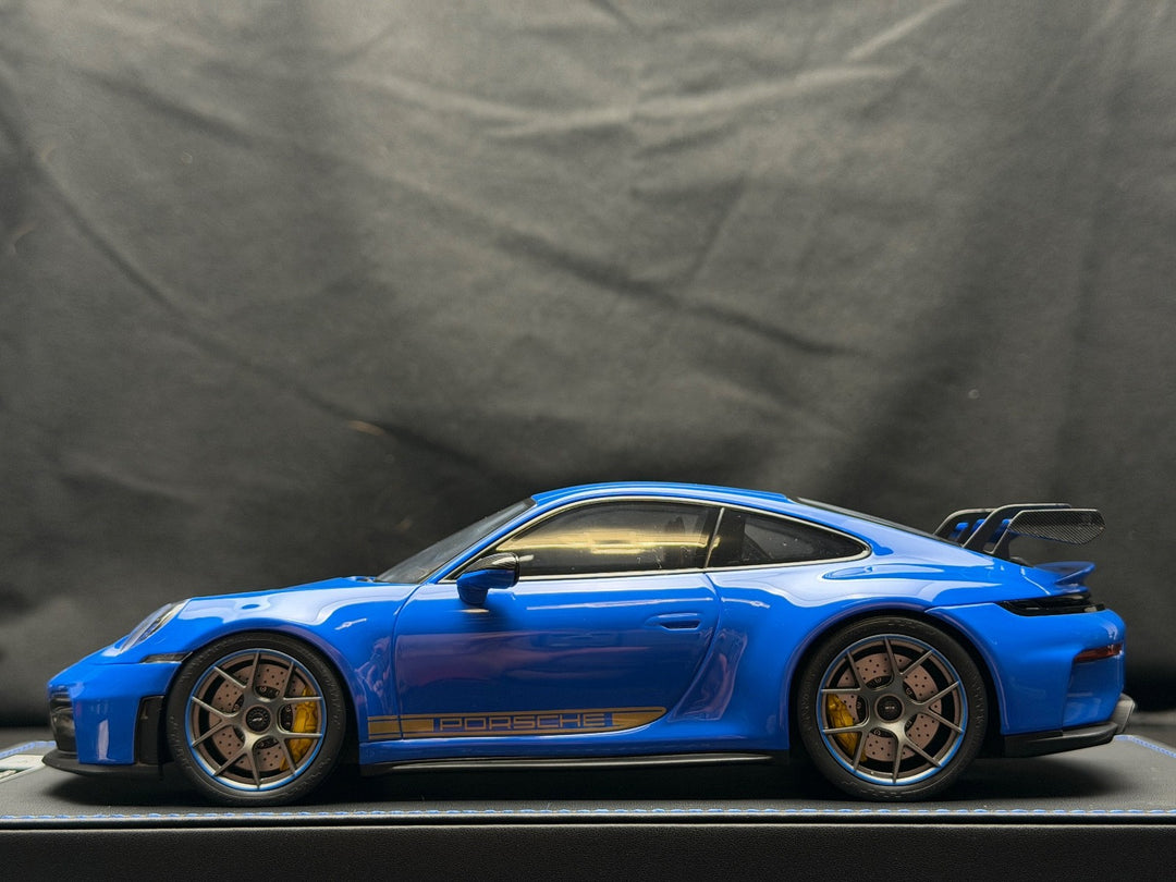 Porsche 911 GT3 (Blue/ Gold) [IVY Model] 1:18 scale