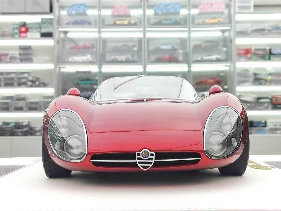Alfa Romeo Tipo 33 Stradale (Metallic Red) [DMH] 1:8 scale