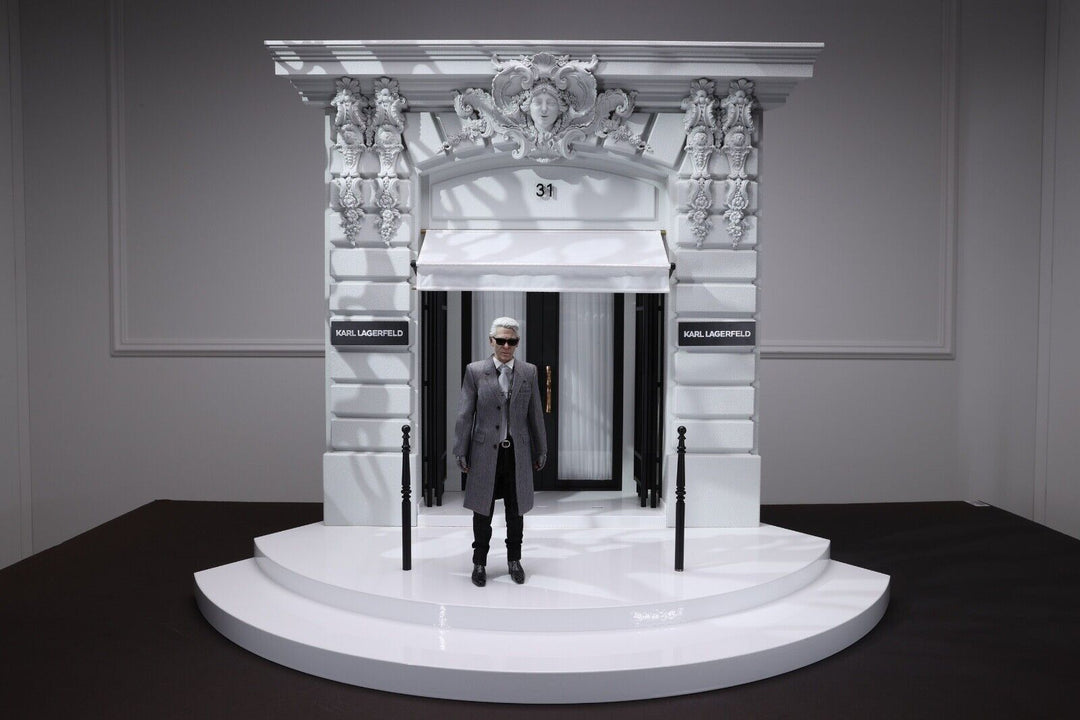 Karl Lagerfeld + Paris Storefront Diorama - By: Shumi Arts [1:6 scale] RARE