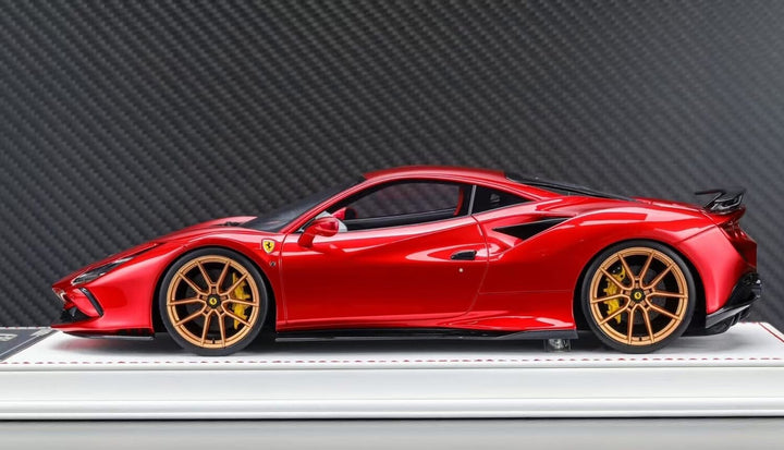 Ferrari F8 Tributo NOVITEC (Candy Red/ Gold Rims) [Davis & Giovanni] 1/18 scale