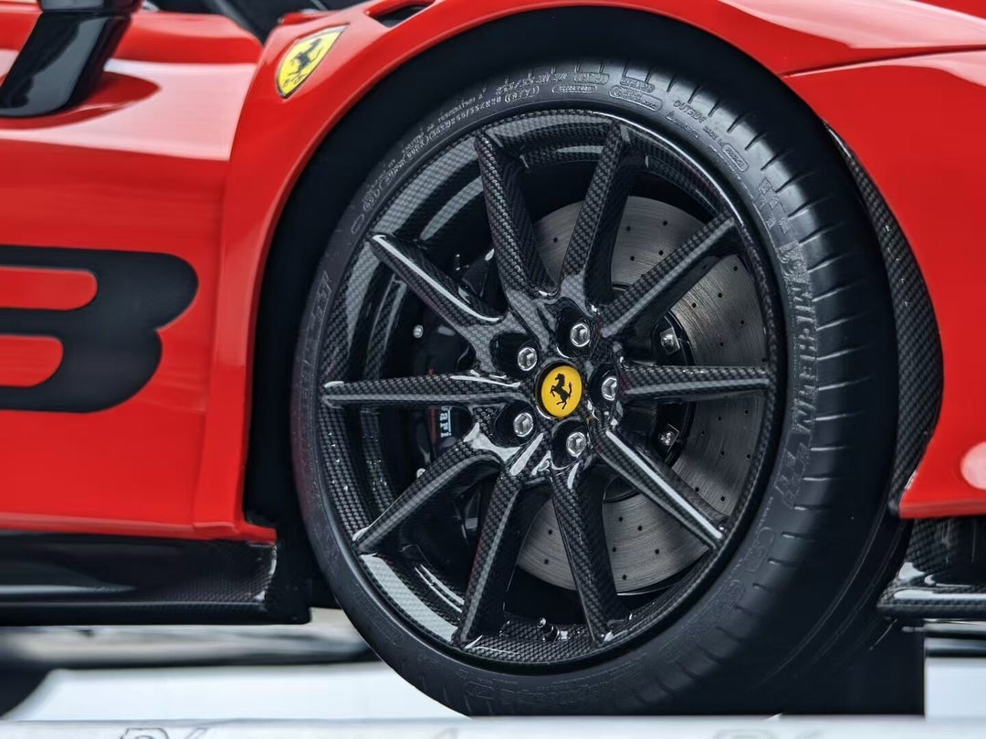 Ferrari SF90XX Stradale (Rosso Corsa) [Fully opening] By: Amalgam 1:8 scale