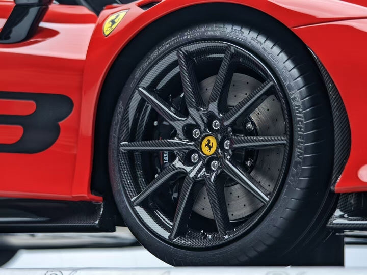 Ferrari SF90XX Stradale (Rosso Corsa) [Fully opening] By: Amalgam 1:8 scale
