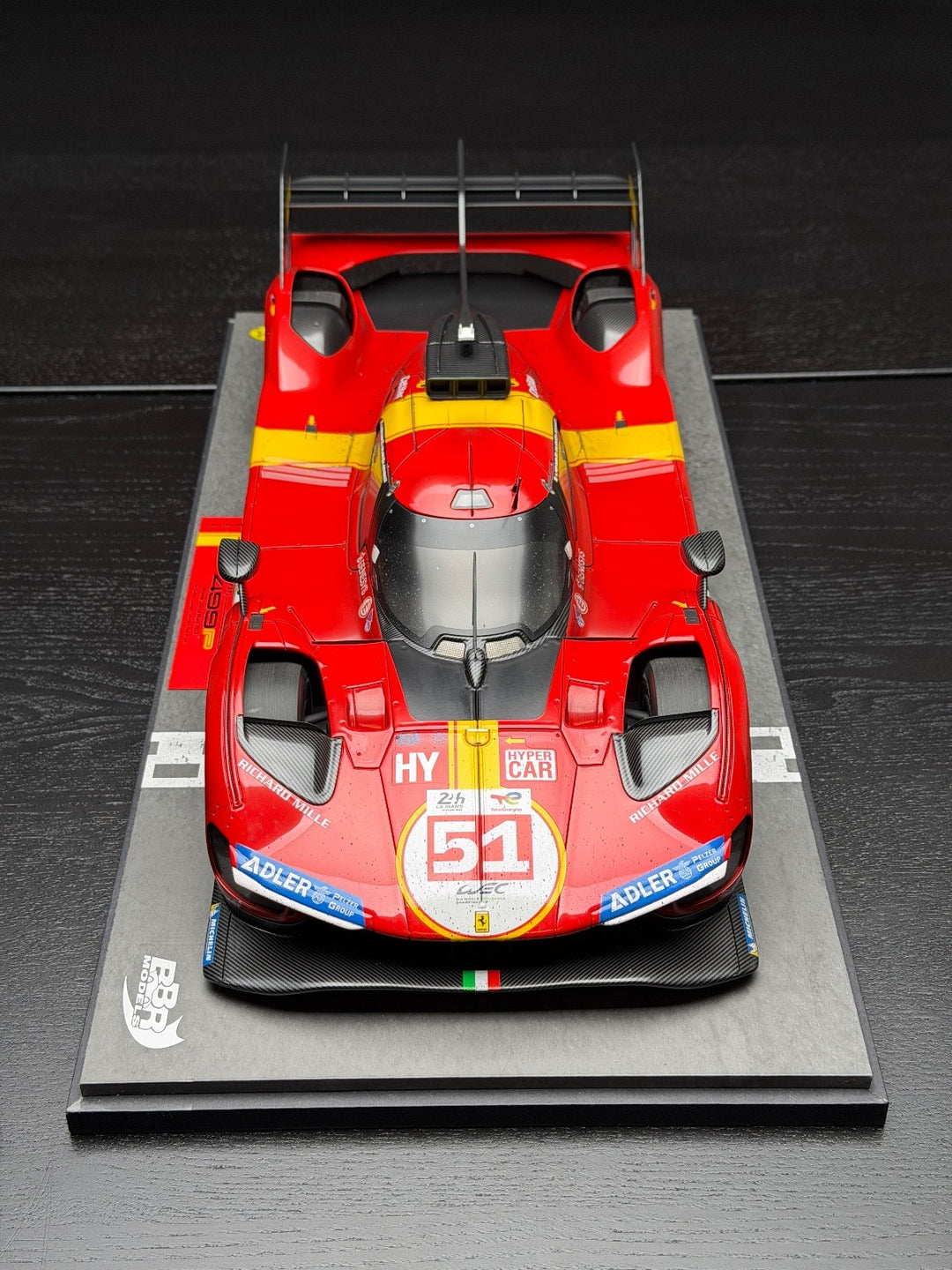 Ferrari 499P (2023 Le Mans GP Winner - Dirty Version) [BBR] 1:12 scale