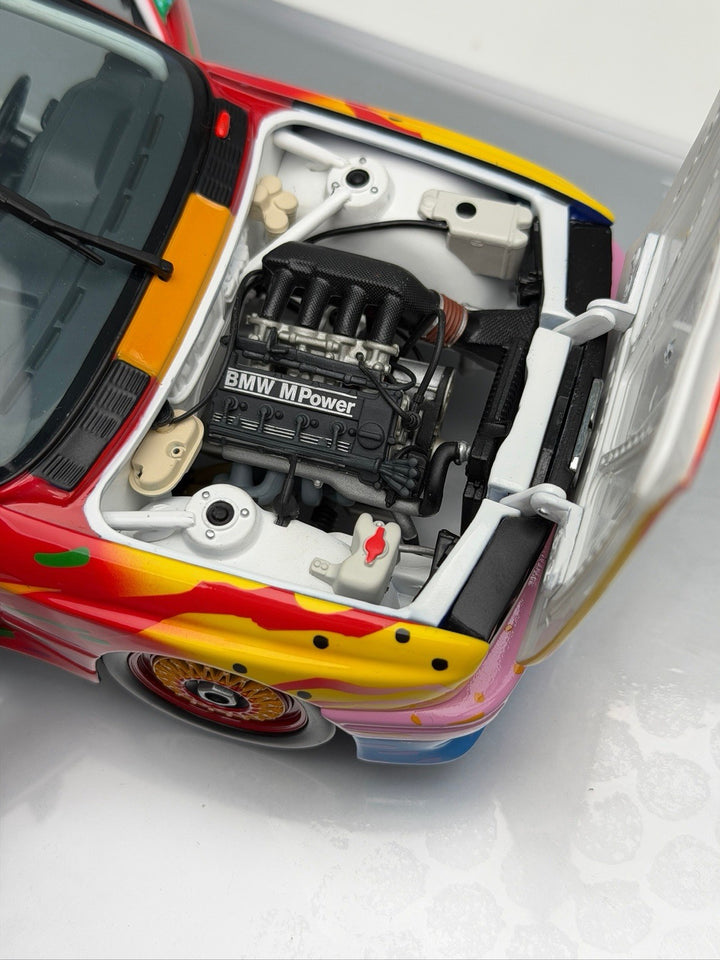 3 Art BMW Art Cars (Ken Done ,Jagamara ,Cesar Manrique[MINICHAMPS] 1/18 scale