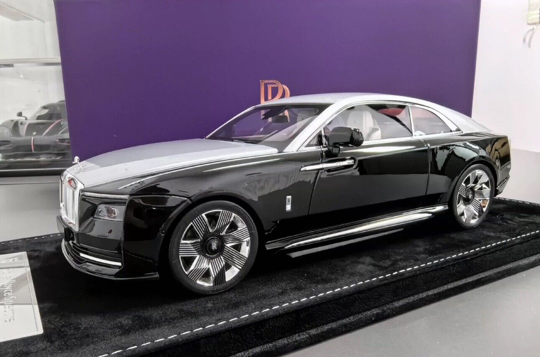 Rolls-Royce Spectre (Gloss Black/ Silver) [H&H] 1:18 scale