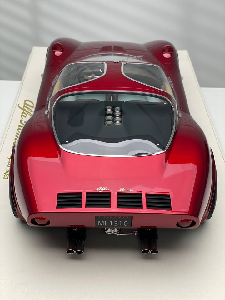 Alfa Romeo Tipo 33 Stradale (Metallic Red) [DMH] 1:8 scale