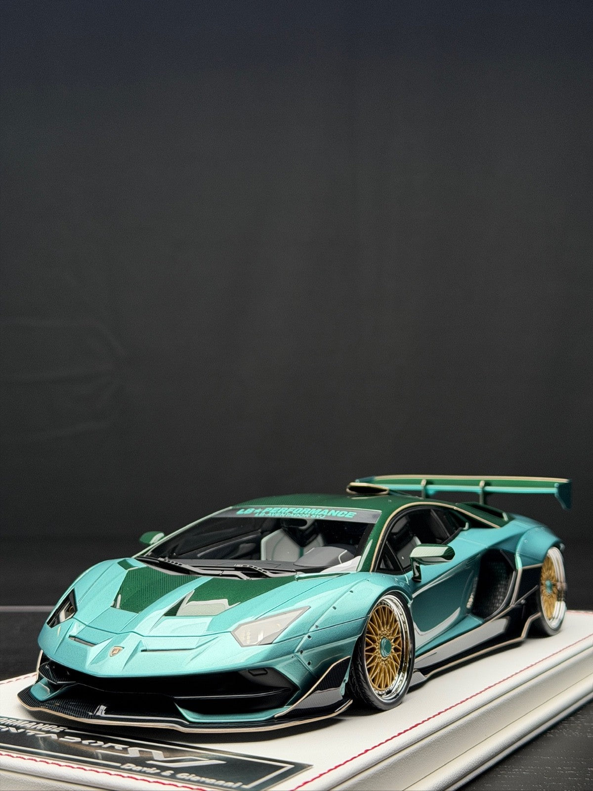 Lamborghini Aventador SVJ LBWK (Blue/Green Carbon) [Davis & Giovanni ...