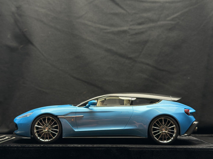 Aston Martin Vanquish Zagato (Blue) [Henson&Heaven] 1/18 scale