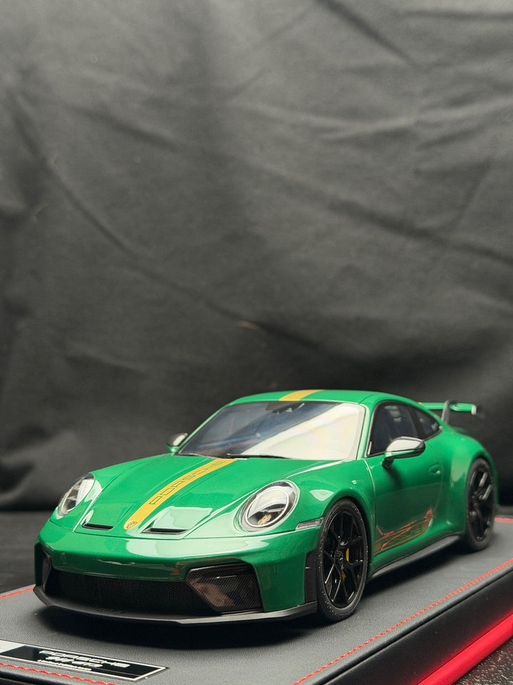 Porsche 911 GT3 (Green/ Gold) [IVY Model] 1:18 scale
