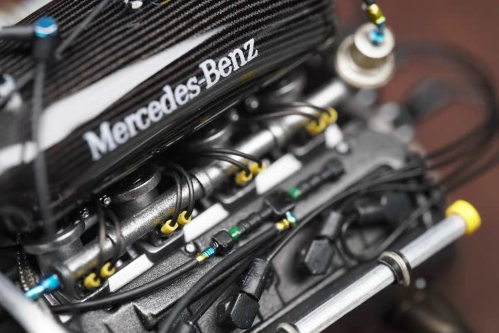 Sauber C9 1989 #63 Champion Mercedes M119hl Engine Diorama [1:24 scale]