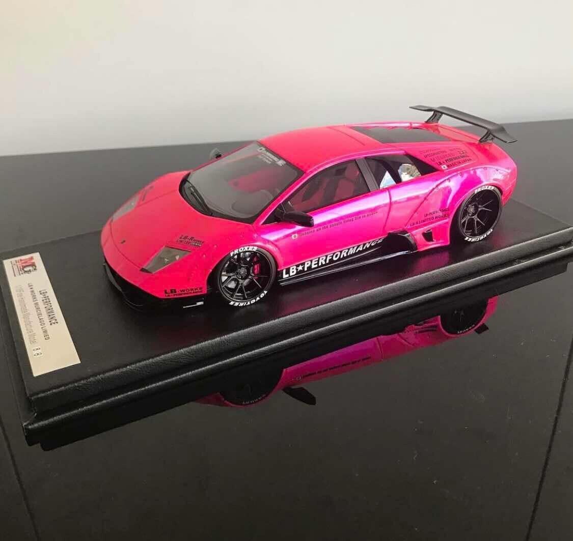 Lamborghini Murcielago LBWK (Pink) [MG Models] 1/18 scale – Collectors ...