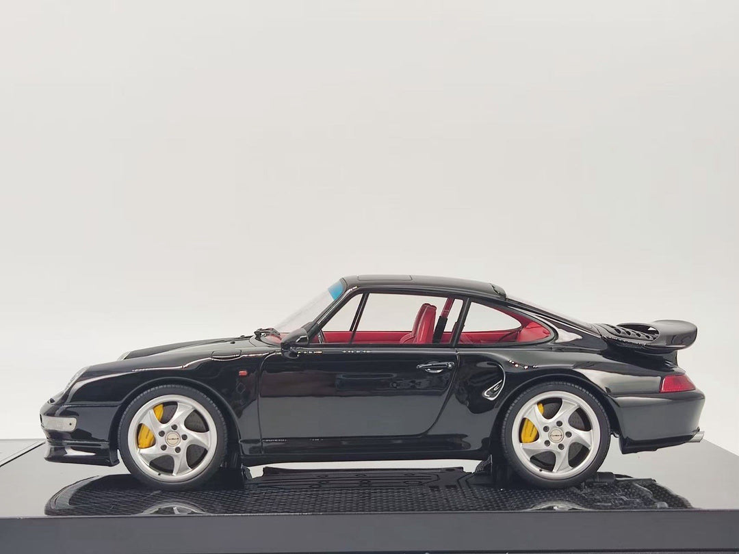 Porsche 911 Turbo S (Black) [Dino Model] 1/18 scale