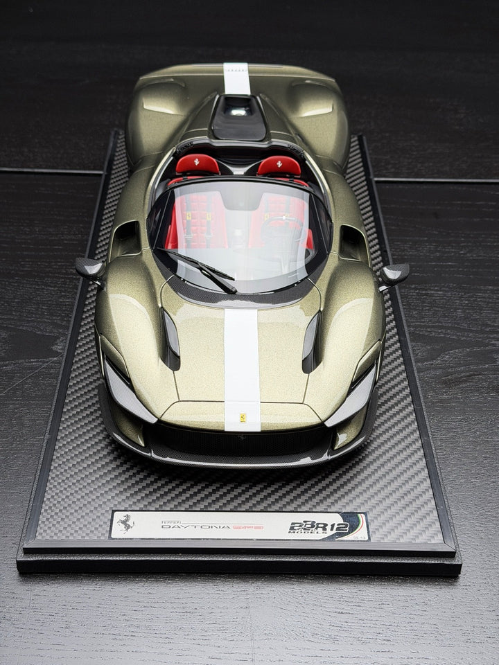 Ferrari Daytona SP3 (Green Manzoni Gloss) [BBR] 1:12 scale