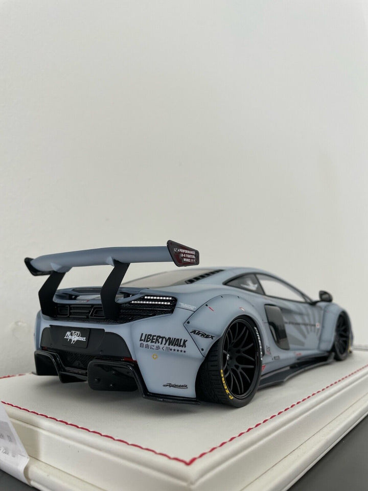 McLaren 650s LBWK (Gray, Zero Fighter) [Davis & Giovanni] 1/18 scale