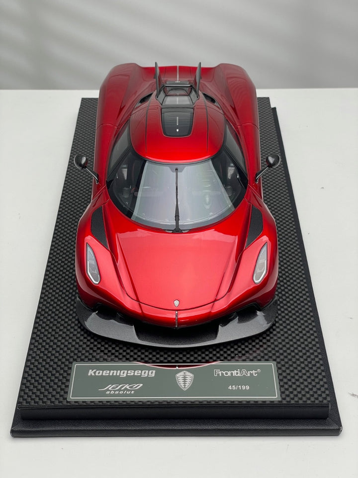 Koenigsegg Jesko Absolut (Red) [FrontiArt] 1/18 scale