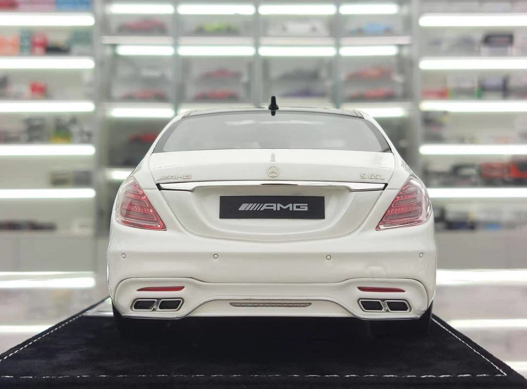 Mercedes-Benz AMG S65 L (White) [Henson&Heaven] 1/18 scale