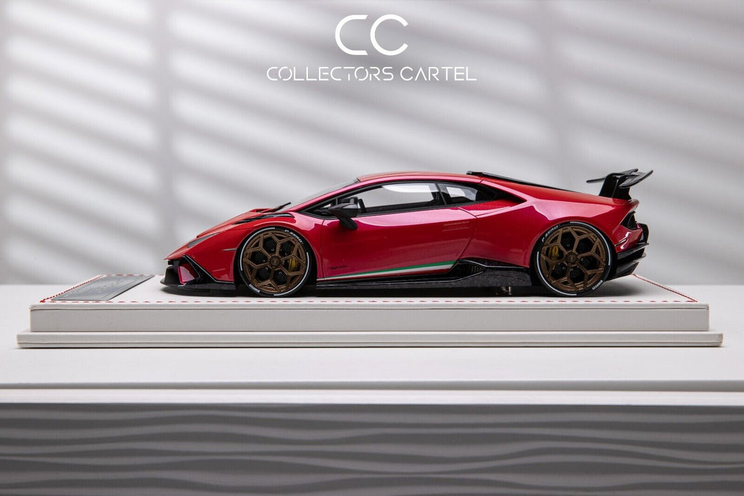 Lamborghini Huracan Performante NOVITEC (Red) [Davis & Giovanni] 1/18 scale