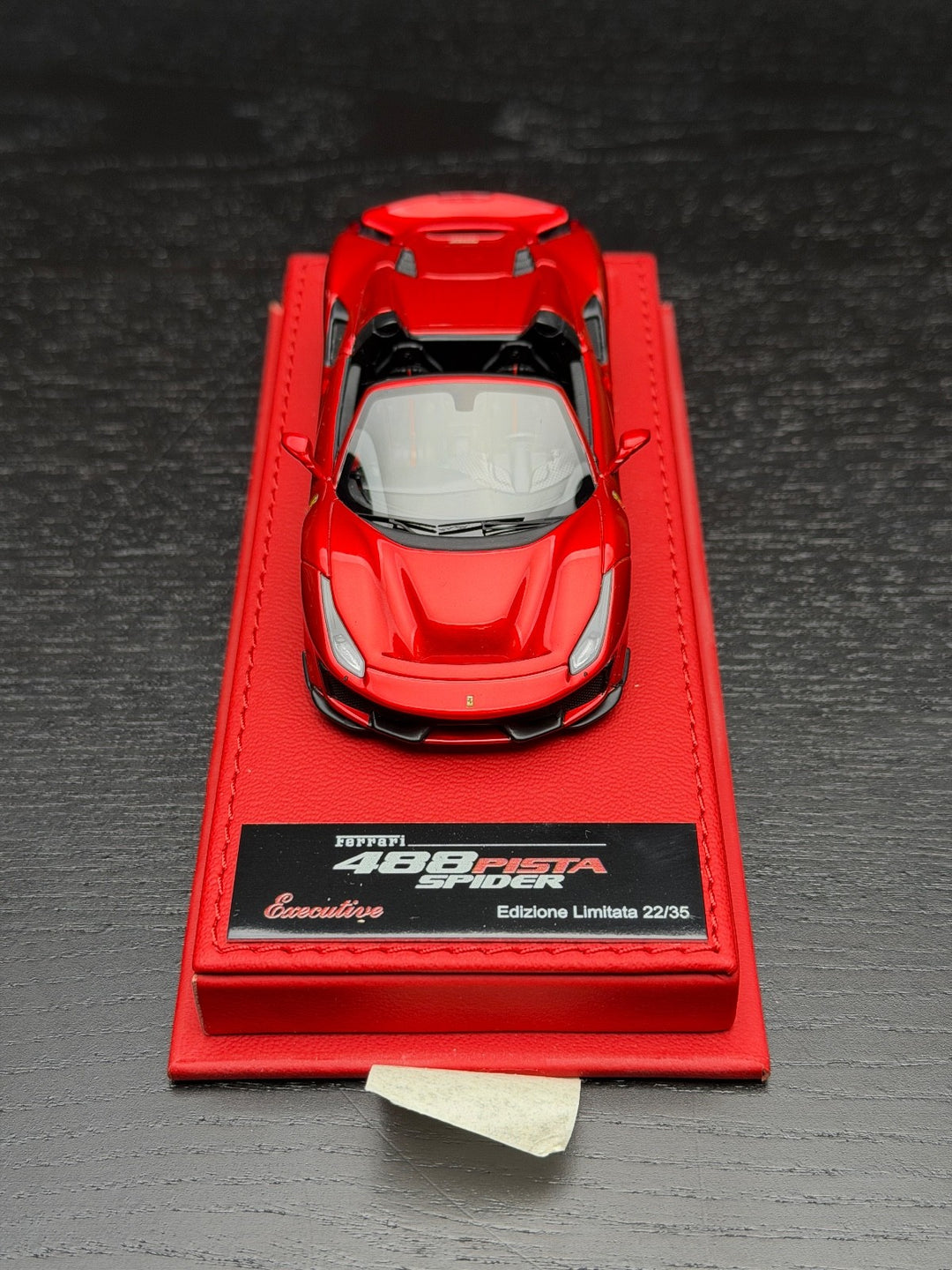 Ferrari 488 Pista Spider (Metallic Red) [BBR Executive] 1:43 scale