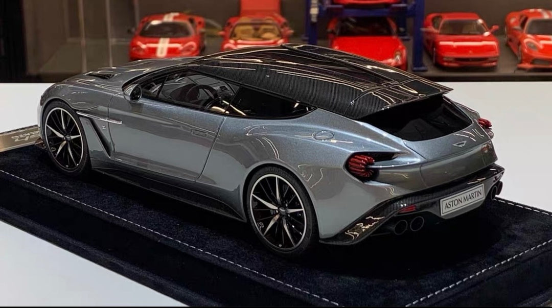 Aston Martin Vanquish Zagato (Metallic Dark Gray) [Henson&Heaven] 1/18 scale