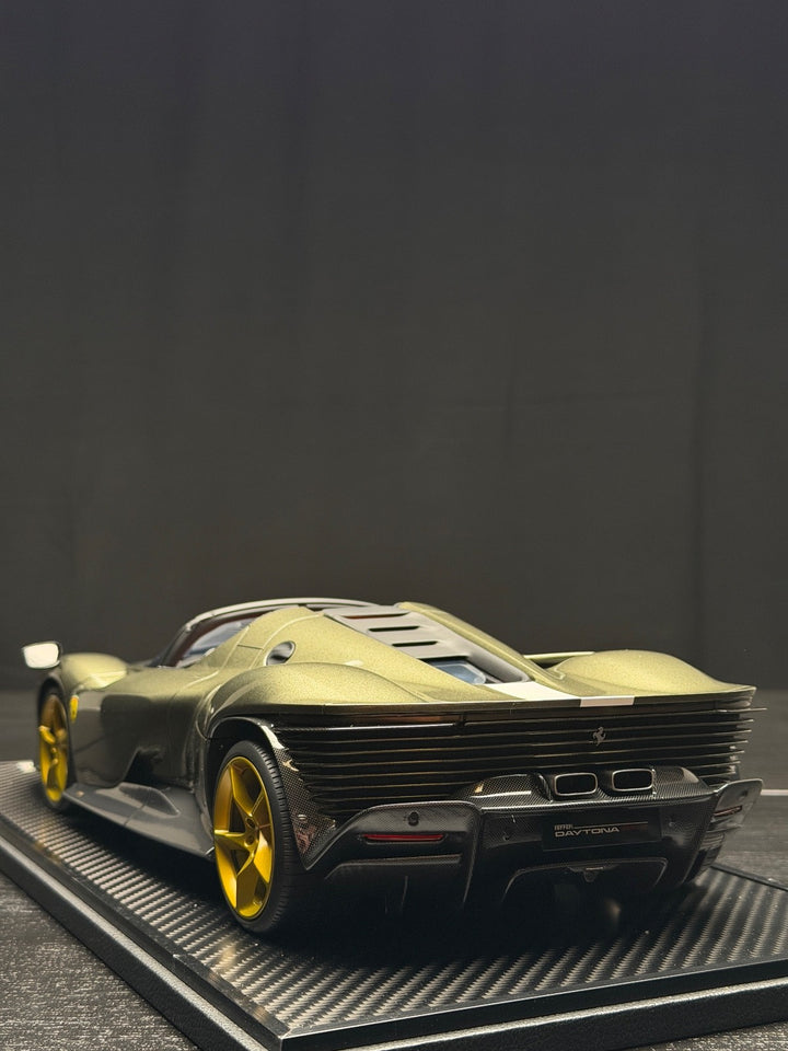 Ferrari Daytona SP3 (Green Manzoni Gloss) [BBR] 1:12 scale