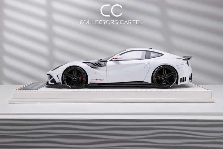 Ferrari F12 Berlinetta SVR (Pearl White) [Davis & Giovanni] 1/18 scale