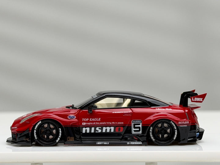 2-in-1 Nissan R35 GT-RR LBWK (Zero Fighter & NISMO)[Davis & Giovanni] 1:64 scale