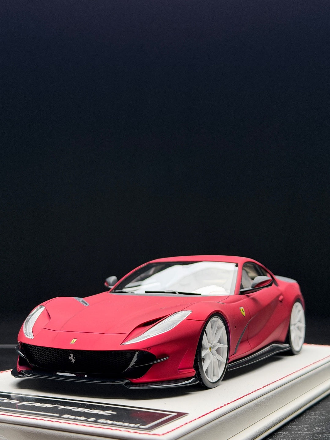 Ferrari 812 Superfast NOVITEC (Matt Chrome Red) [Davis & Giovanni] 1:18 - 1 OF 1
