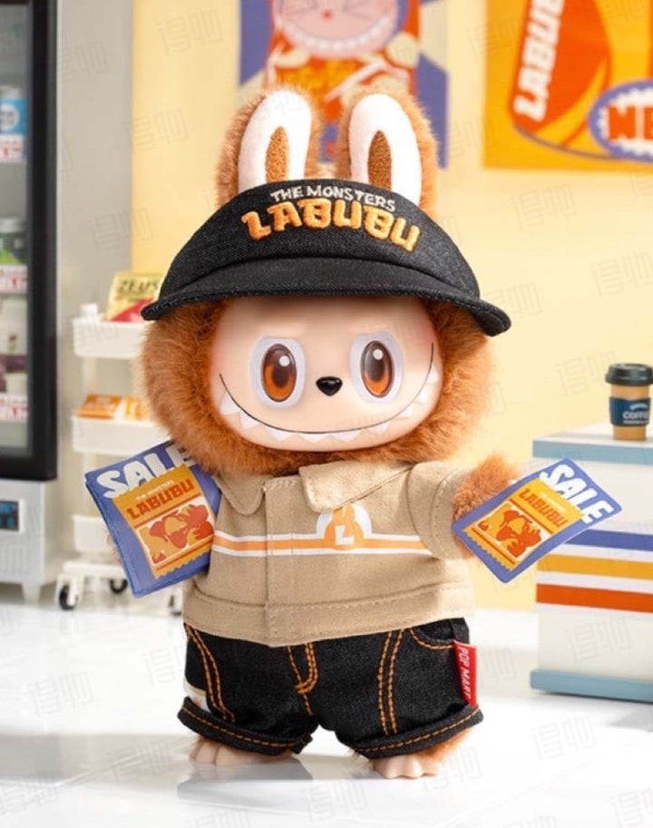 NEW! Authentic Pop Mart Vinyl LABUBU WACKY MART SERIES - Plush Doll