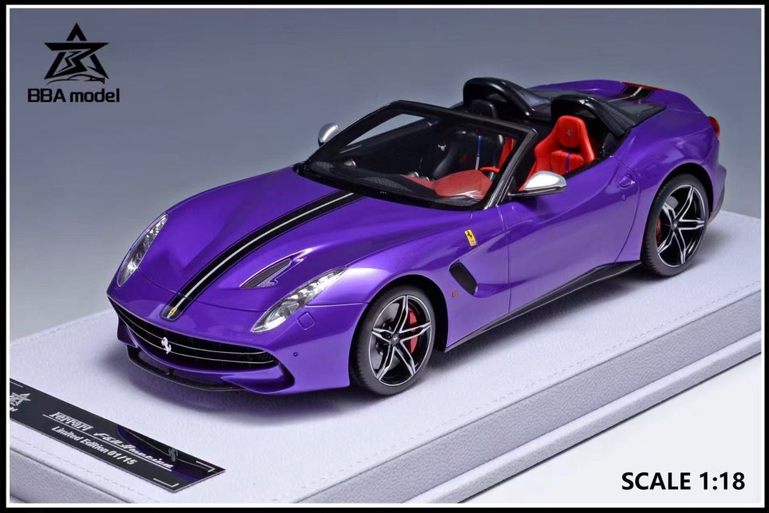 Ferrari F60 America (Purple) [BBA Model] 1/18 scale