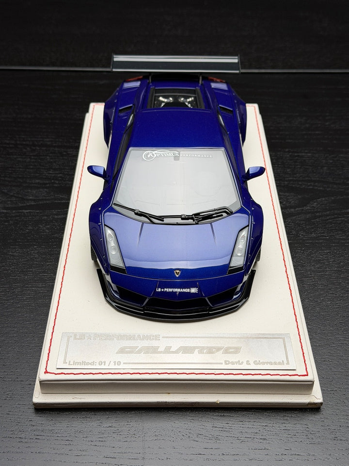 Lamborghini Gallardo LBWK (Blue) [Davis & Giovanni] 1:18 scale