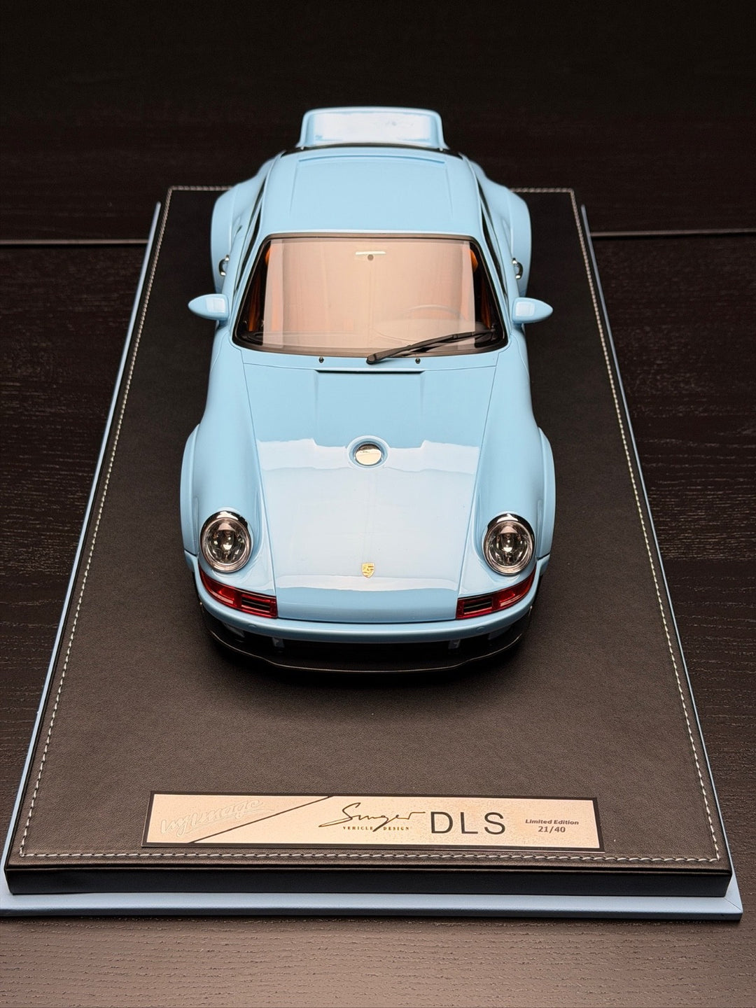 Porsche 911 Singer DLS (Gulf Blue) [IVY Model] 1:12 scale