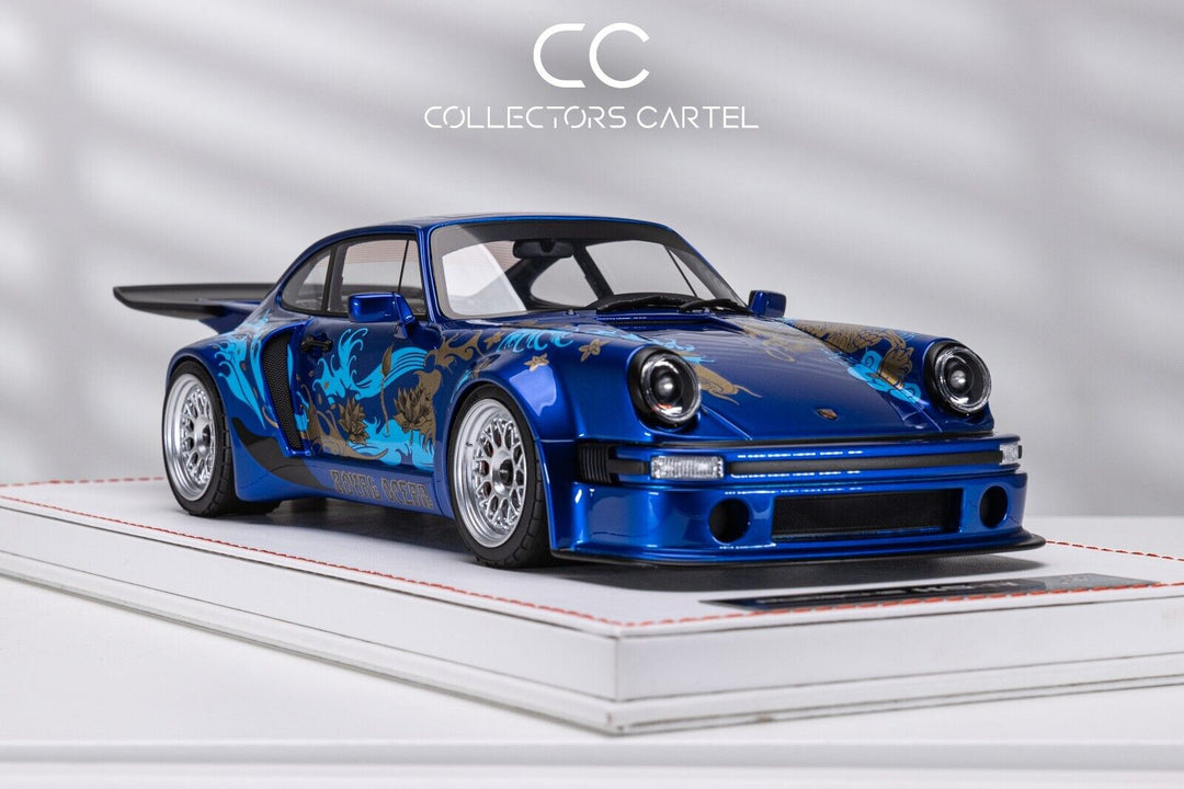 Porsche KS-R (Metallic Blue/ Koi & Dragon Design) [Runner] 1/18 scale