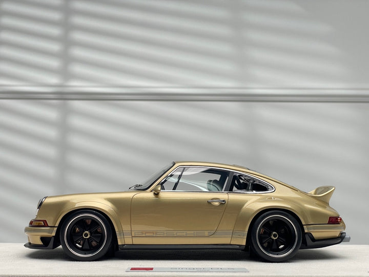 Porsche 911 Singer DLS (Light Gold) [Make up Eidolon] 1/18 scale