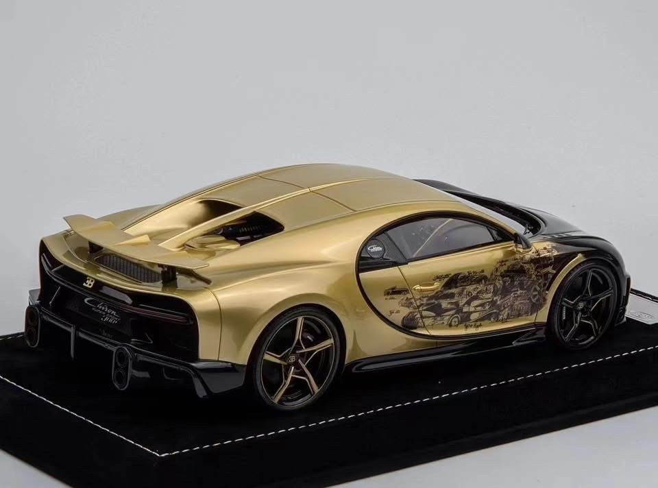 Bugatti Chiron Super Sport (Golden Era) [Henson&Heaven] 1/18 scale