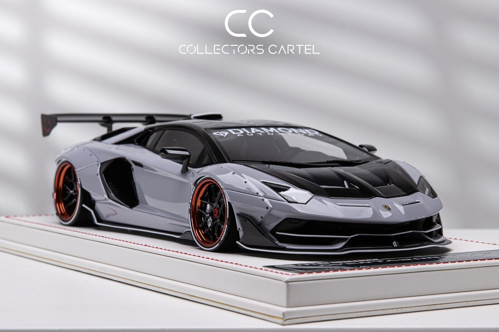 Lamborghini Aventador SVJ LBWK (Gray) [Davis & Giovanni] 1/18 scale ...