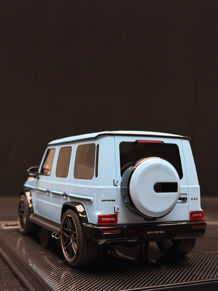 Mercedes-AMG G63 (China Blue) [Dino Model] 1/18 scale