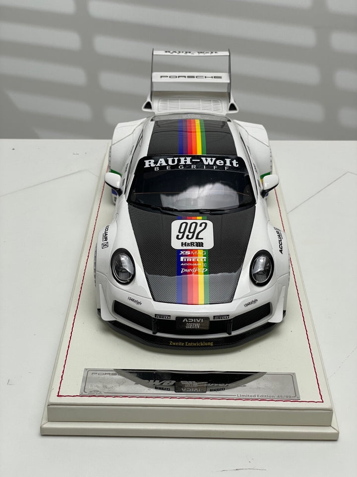 Porsche 911 Carrera S RWB (Apple Livery) [VIP Scale Models] 1:18 scale