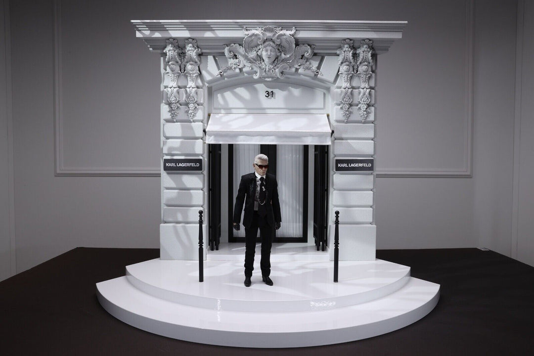 Karl Lagerfeld + Paris Storefront Diorama - By: Shumi Arts [1:6 scale] RARE