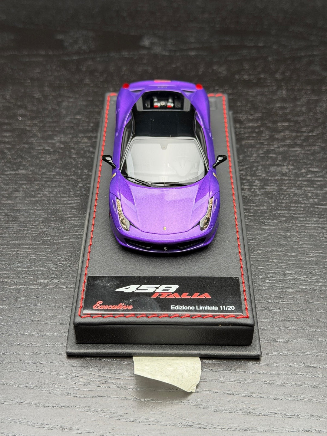 Ferrari 458 Italia (Purple) [BBR Executive] 1:43 scale