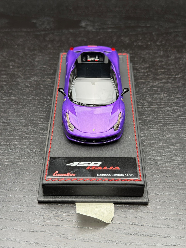 Ferrari 458 Italia (Purple) [BBR Executive] 1:43 scale