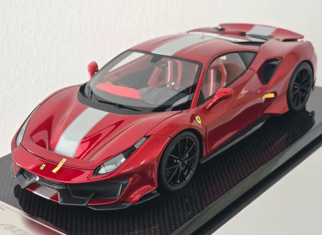 Ferrari 488 Pista (Red) [Dino Model] 1/18 scale