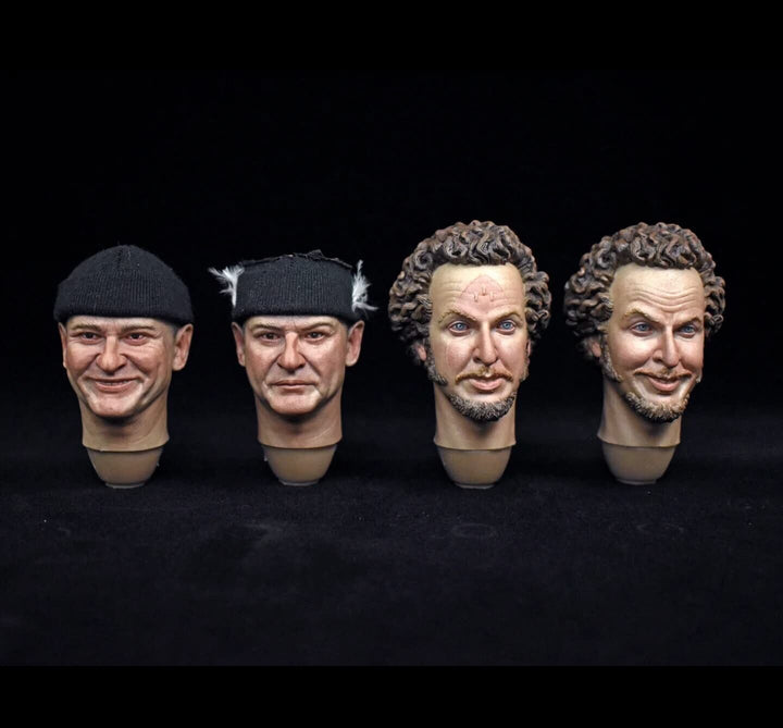 Home Alone (Wet Bandits) - By: Cheung Kinmen [ 1:6 Scale Full Set + Diorama]RARE