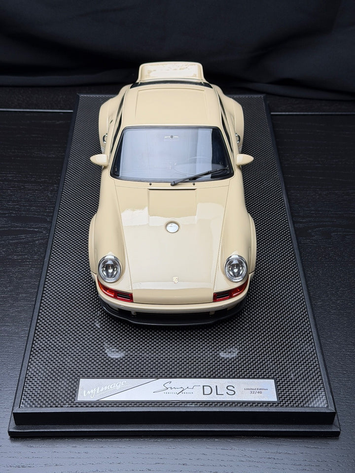 Porsche 911 Singer DLS (Cream) [IVY Model] 1:12 scale