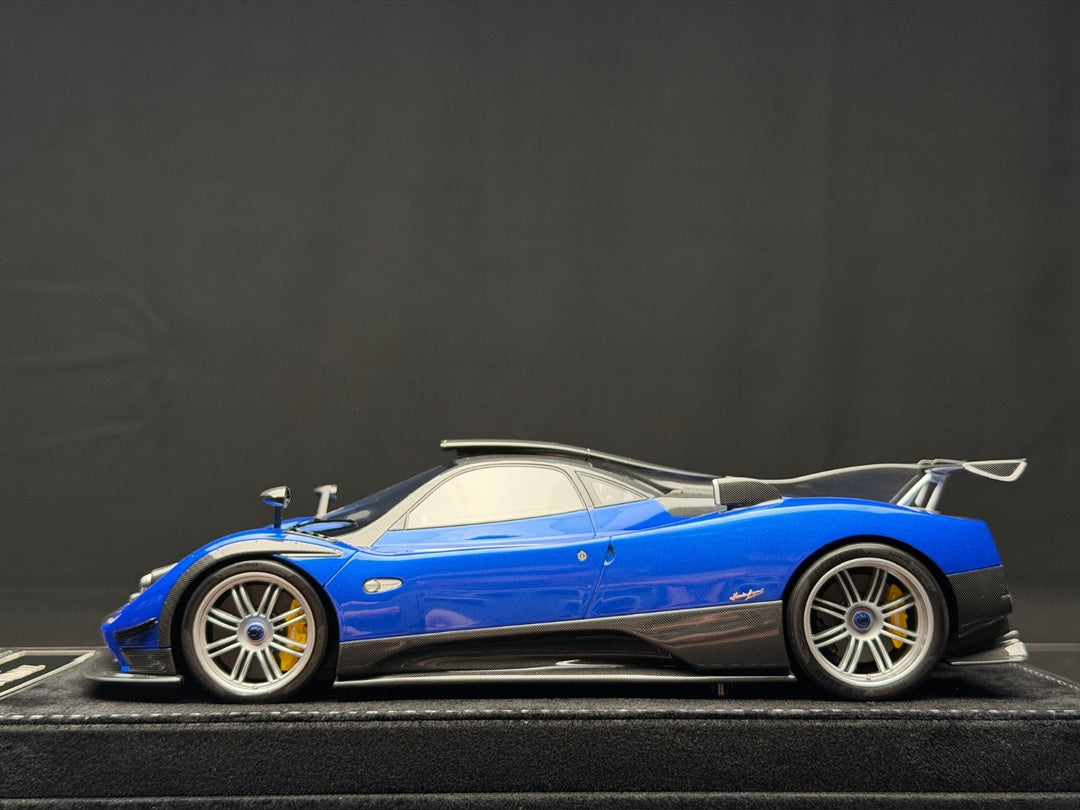 Pagani Zonda PS (Blue/ Carbon) [Henson&Heaven] 1/18 scale