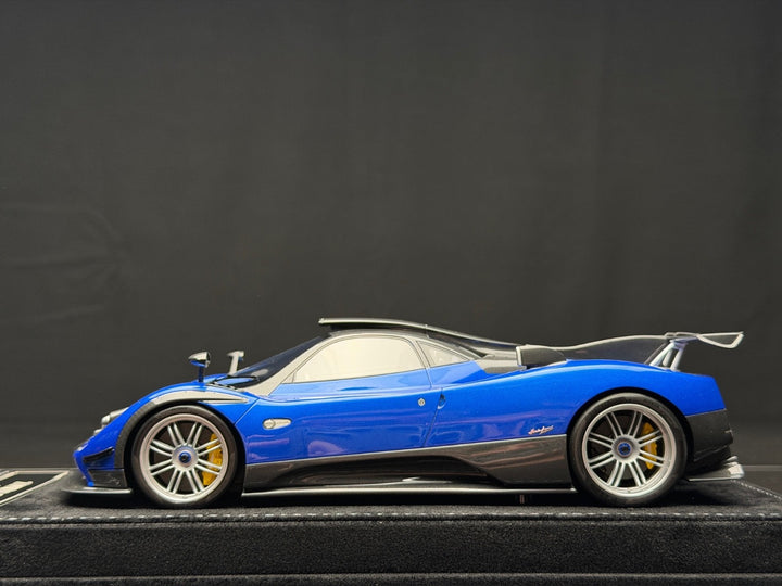 Pagani Zonda PS (Blue/ Carbon) [Henson&Heaven] 1/18 scale