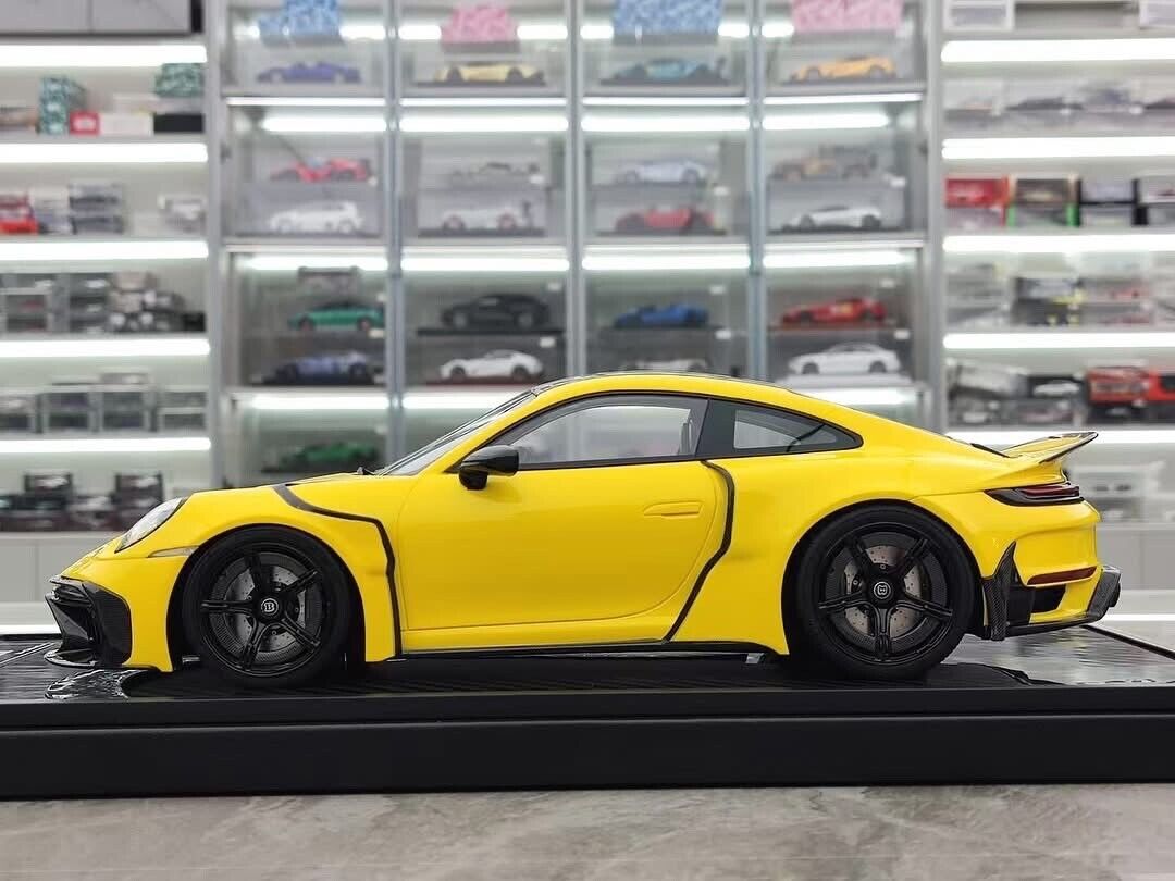 Porsche 911 BRABUS Rocket 900 R (Yellow) [VIP Scale Models] 1/18 scale