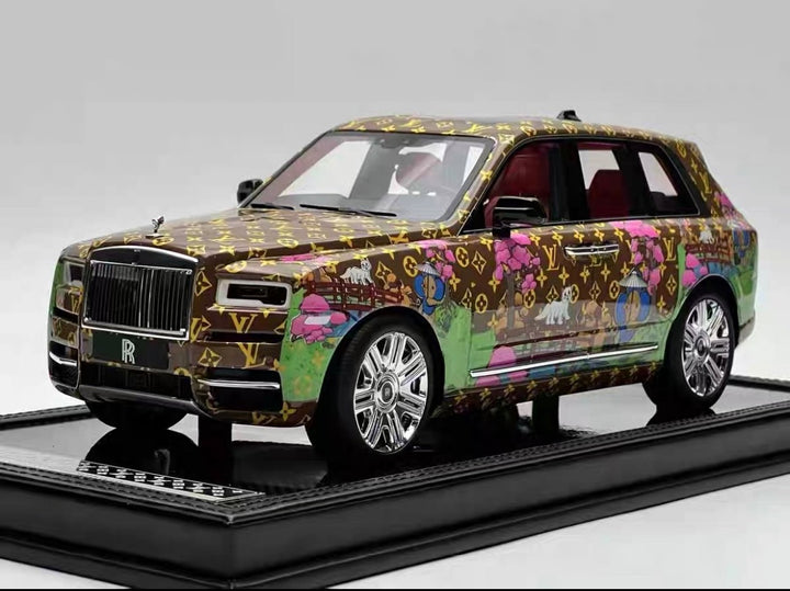 Rolls-Royce Cullinan (Brown LV Monogram) [Henson&Heaven] 1/18 scale
